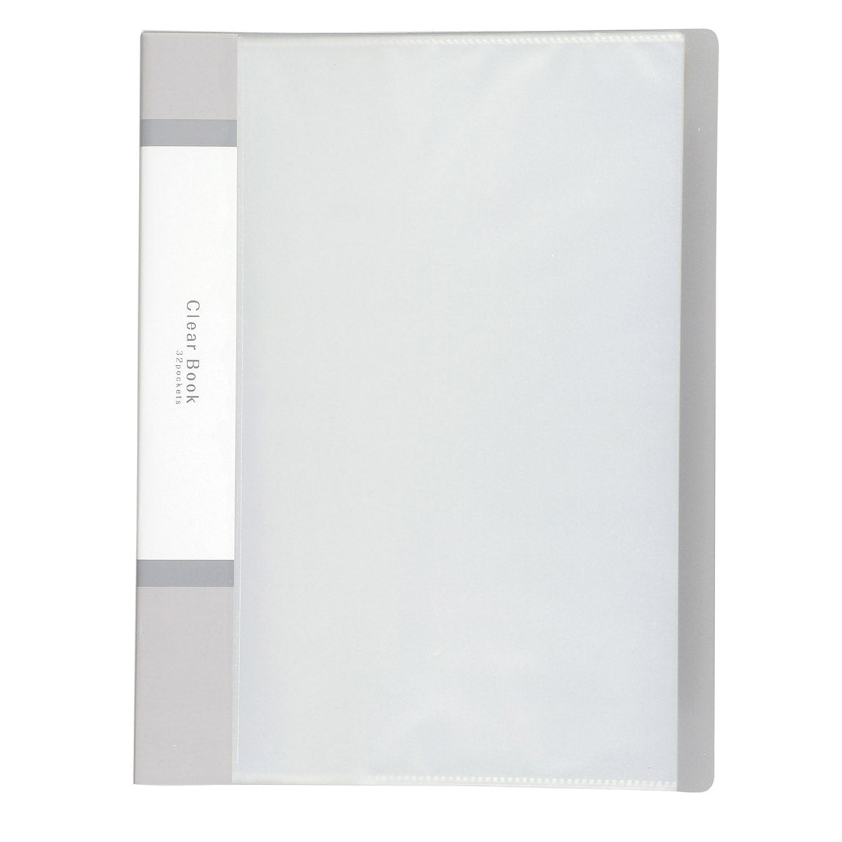クリアブックA4 横入れ 32ポケット クリア