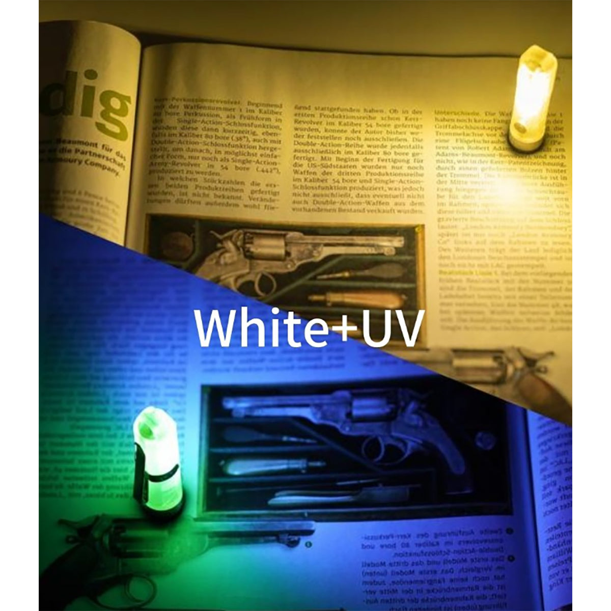 ROVY VON A5 コンパクトライト WHITE/UV