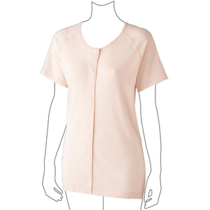 着るサプIFMC.3分袖ホックシャツ(2枚組) ピーチ S/M/L/LL