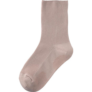 着るサプIFMC.足首ゆったりスベリ止め付ソックス ベージュ 22~24cm