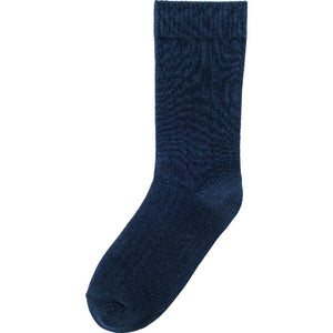 着るサプIFMC.足首ゆったり名前の書けるソックス ネイビー 24~26cm