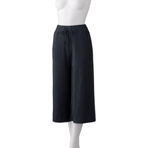 のびのびストレッチルームパンツ ブラック M/L/LL