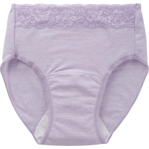 吸水パッド対応ショーツ パープル M/L/LL