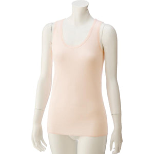 ノースリーブシャツ(2枚組) ピーチ M/L/LL