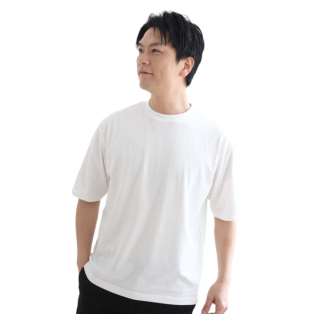 空調Tシャツindry Lサイズ(2枚セット) ホワイト