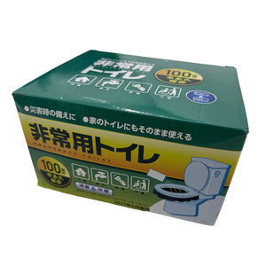アップドラフト 非常用トイレ 凝固剤5g×100回分 手袋付き