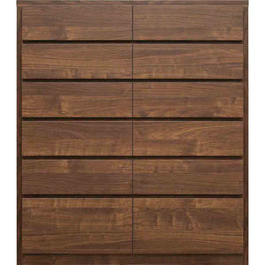 キューブ 幅104 6段 チェスト 家具 収納 ウォールナット