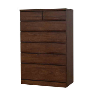 桐詞 幅78 6段 チェスト 家具 収納 ウォールナット