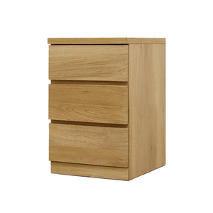 フィット 幅40 3段 チェスト 奥行44cm 家具 収納 オーク