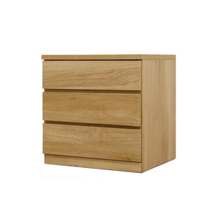 フィット 幅60 3段 チェスト 奥行55cm 家具 収納 オーク