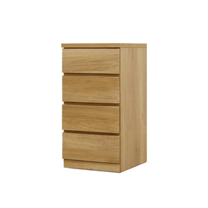 フィット 幅40 4段 チェスト 奥行44cm 家具 収納 オーク