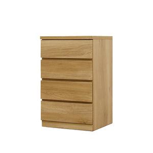 フィット 幅50 4段 チェスト 奥行44cm 家具 収納 オーク