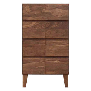 モデルノ 幅44 4段チェスト 家具 収納 ウォールナット