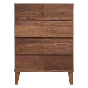 モデルノ 幅58 4段チェスト 家具 収納 ウォールナット