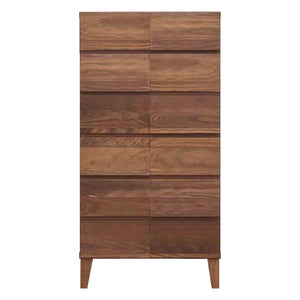 モデルノ 幅58 6段チェスト 家具 収納 ウォールナット