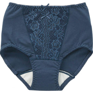 安心快適ショーツ 吸水帯一体型 ネイビー M/L/LL