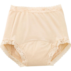 安心快適ショーツ 吸水帯一体型 ベージュ M/L/LL