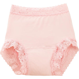 安心快適ショーツ 吸水帯一体型 ピンク M/L/LL