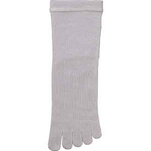 しめつけ解消5本指ソックス グレー 22~24cm