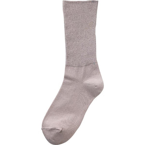 丈長めソックス グレー 22~24cm