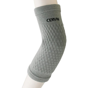 チタンひじサポーター 男女兼用 グレー フリー