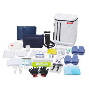 防災セット 2人用 42点 ホワイト BS2-42