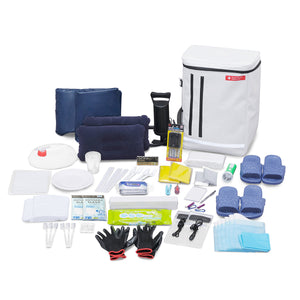 防災セット 2人用 44点 ホワイト BS2-44