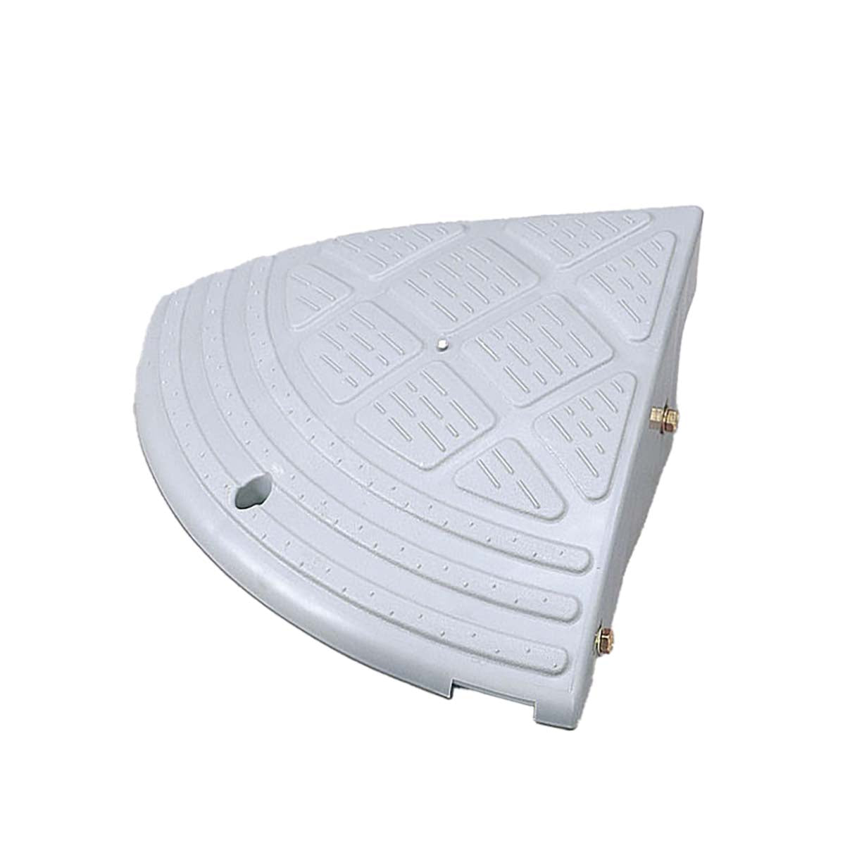 段差プレート グレー コーナー用 段差15cm NDP-340CE