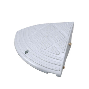 段差プレート グレー コーナー用 段差15cm NDP-340CE