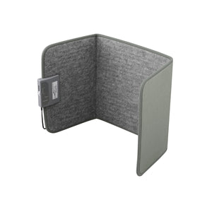 デスクパネルヒーター モスグレー APH-16B-H