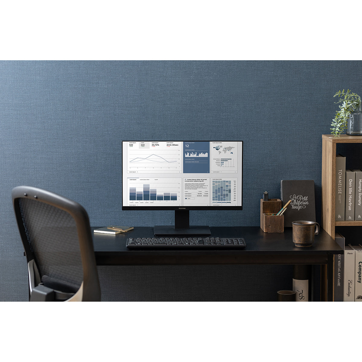 液晶ディスプレイ 21.5型ワイド ILD-D21FHT-B