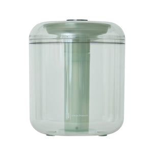 充電式 miniクリア加湿器 LEDライト付 ミントグリーン