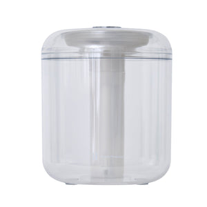 充電式 miniクリア加湿器 LEDライト付 ホワイト