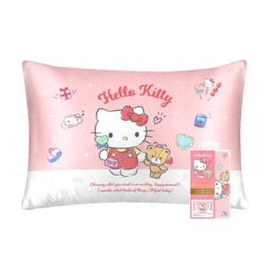 シルク枕カバー サンリオキャラクターズ ハローキティ ショッピングデザイン