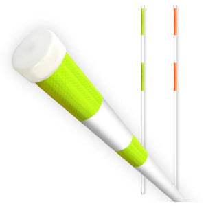 PX蛍光反射スノーポール 40-3PX型 イエローシート2 剣先なし 10本セット