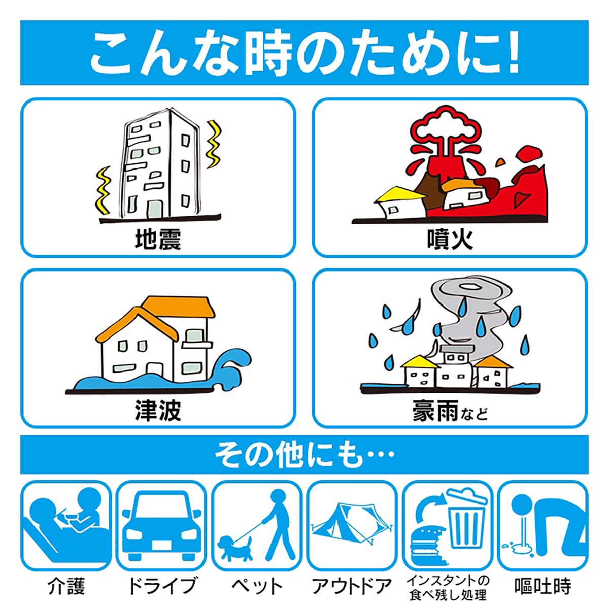 非常用トイレ用 凝固剤 60回分