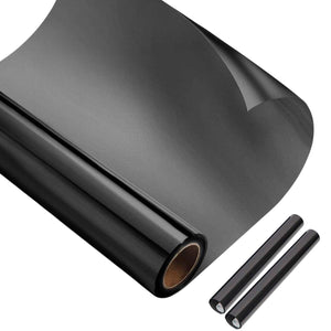 ガラスフィルム2枚セット 防犯飛散防止 ブラック