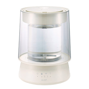 ガラススチーム加湿器 GLASS(グラス) アイボリー