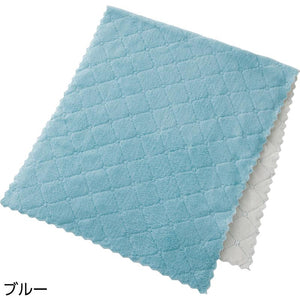 マイクロファイバーフェイスタオル(2枚組) ブルー 約34×80cm