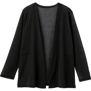 ウエスト切替トッパー ブラック LL