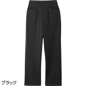 柔らかハイテンションパンツ ブラック M(股下67cm)