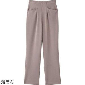 柔らかハイテンションパンツ 薄モカ L(股下67cm)