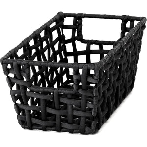 ラフニット バスケットスリム Sサイズ ブラック