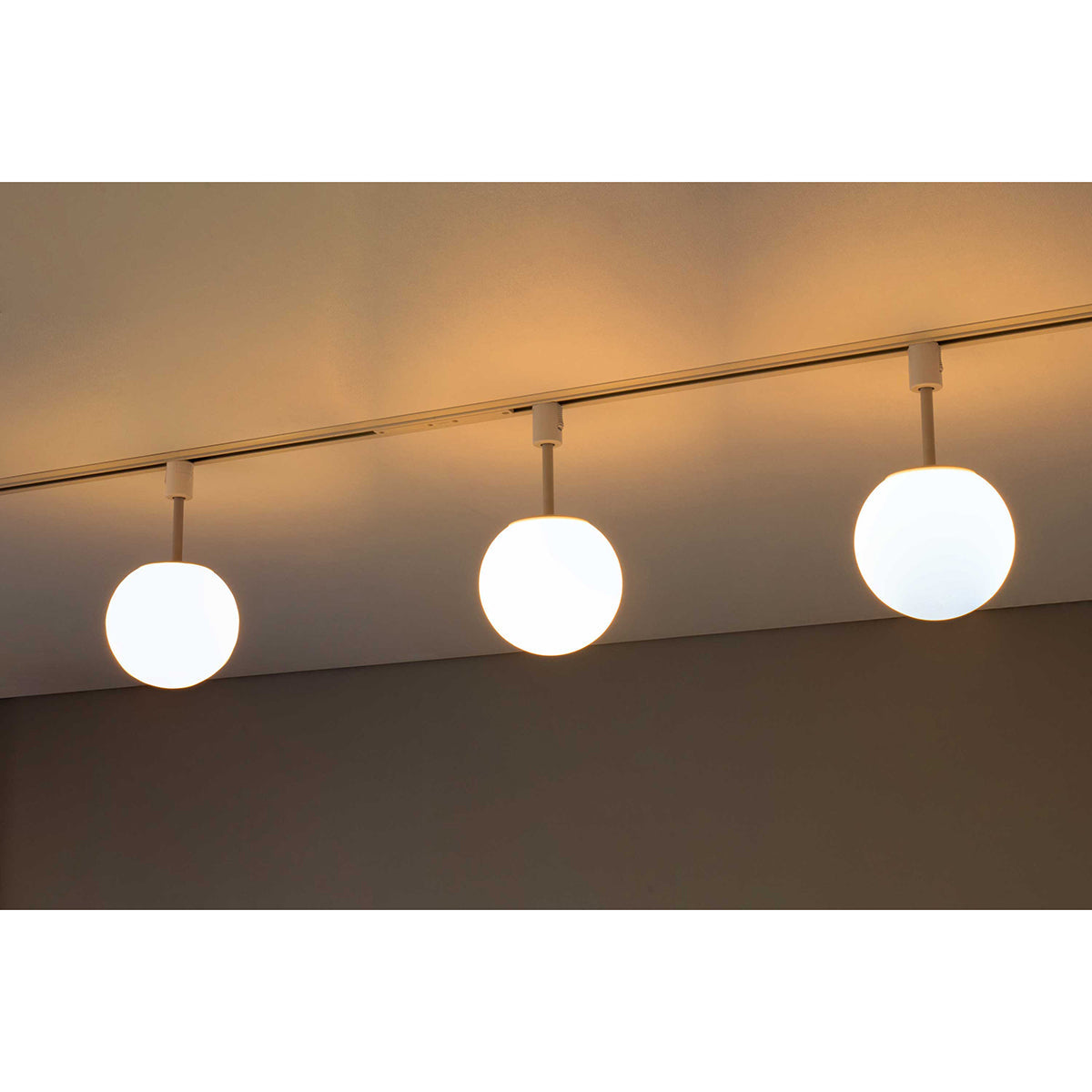 タイニー ガラス ダクト ライト1灯 Grege/WH