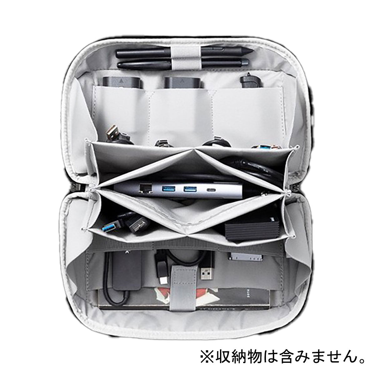 火山型ガジェットポーチ ブルー 1313(B)