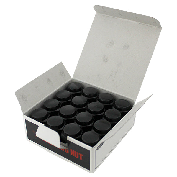 ブラック袋ナット 21HEX M12×1.5 全長31mm 16個