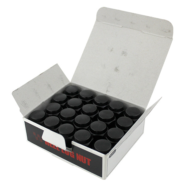 ブラック袋ナット 21HEX M12×1.5 全長31mm 20個