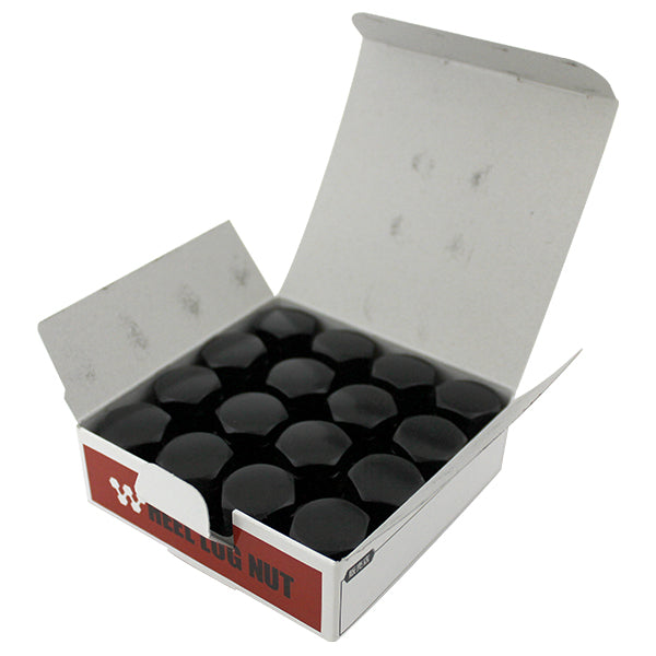 ブラックショート袋ナット 19HEX M12×1.25 全長23mm 16個