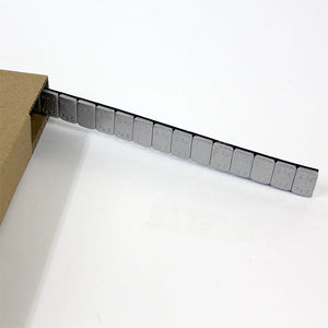 鉄製5G刻み ロール式板ウェイト 5KG 黒テープ 1巻