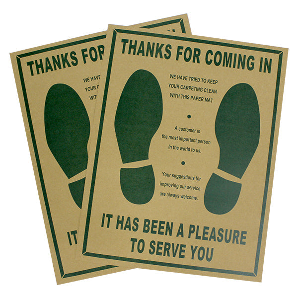 ペーパーフロアーマット100枚